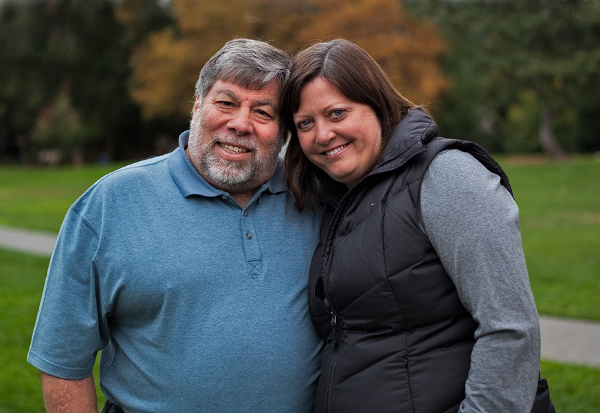 Steve Wozniak and Janet Hill