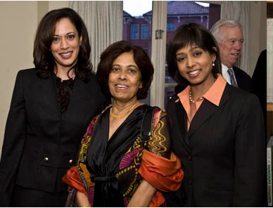 Kamala Harris mother and sister