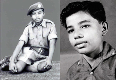 Narendra Modi childhood photo