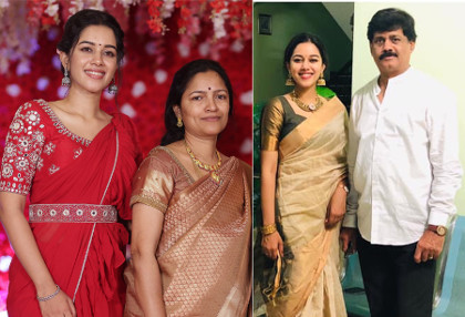 Mirnalini ravi Parents